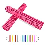 Spoke Covers Spoke Skins, PSLER 72pcs Dirt Bike Wheel Rim Covers, Trim Wrap Cover Decoration Protector for Motorcycle Motocross Pit Bike(Pink)