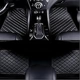 LaaHY 4 PCS Car Floor Mats for Opel/Vauxhall Frontera Electric (2024 2025), Non Slip Car Floor Mat Waterproof Carpet Floor Matts Durable Interior Matts,A Black