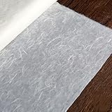 Acidea Natural Mulberry Paper, 50 Sheets 30 x 40cm Handmade Decoupage Art Tissue Washi Paper DIY Craft Origami Gift Wrap Card Making