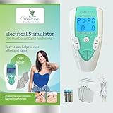 Vitacines TENS Dual Channel Digital Pain Reliever - Muscle Stimulator for Pain Relief from Back, Neck, and Other Body Pains - Clinical Strength OTC Approved Compatible with LloydsPharmacy TENS