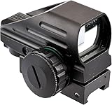 UUQ Red Dot Sight, Red Dot Sight for Rifle, Reflex Sight with 4 Different Reticles