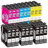 18 Pack 29XL Ink Cartridge Compatible for Epson 29 Ink for 29 XL Expression Home XP-342 XP-335 XP-235 XP-442 XP-352 XP-247 XP-255 XP-332 XP-345 XP-432 XP-435 Printer