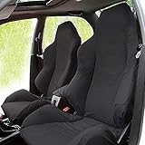 UK Custom Covers SC284B Tailored Waterproof Front Seat Cover (x1) Black - To Fit Honda Civic Type R Intega FN2 FD2