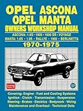 OPEL ASCONA OPEL MANTA OWNERS WORKSHOP MANUAL 1970-1975