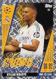 Match Attax Extra 2024 2025 Mbappe Crowd Connection 224 Trading Card