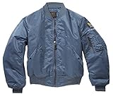 Concord Original US Vintage MA1 Flight Bomber Jacket (L) Blue