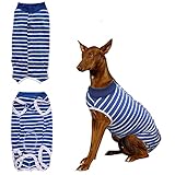 Recovery Suit for Dogs and Cats After Surgery - Surgical Shirt for Female Male Pets, Cone E-Collar Alternative Vest, Post-Operative Abdominal Wounds Protector, Prevent Licking