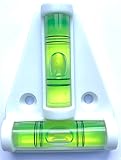 New Day Solutions Caravan Trailer Motor Home T Type Spirit Level -White