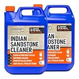 Jarder Indian Sandstone Cleaner 10L – Removes Dirt, Grime, Algae, Mould, and Black Spots, Restores Colour, Safe on All Stone Types