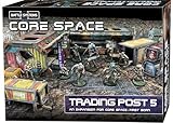 Battle Systems - Core Space First Born - Sci-Fi Miniatures Board Game - Cyberpunk 28mm Science Fiction Figures for Wargame - Tabletop Modular 3D Gaming Terrain - (Trading Post 5)
