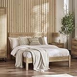 Julian Bowen Padstow Rattan 135Cm Double Bed - Oak