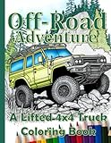 Off-Road Adventure: A Lifted 4x4 Truck Coloring Book