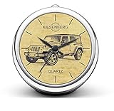 KIESENBERG Design Table Clock Gifts for Wrangler Fan Watch T-6289