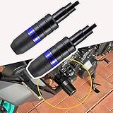 ZIRTUS 2 PCS Motorcycle Falling Protection Frame Slider for CRF 70 2004-2016, Motorcycle Crash Protector, Frame Crash Pads Exhaust Sliders Crash Protector, C Blue