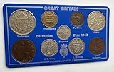historicgiftsets 1953 British Coin Gift Set (Retro 72nd Birthday Year of Birth or Wedding Anniversary Present)