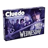 Winning Moves Wednesday Cluedo classic board game perfect for 2–6 players and makes a great gift for fans aged 12 and up