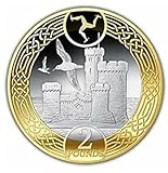 Isle Of Man 2020 Tower of Refuge £2 Coin, Bi-Metallic, Mint State, Uncertified/Seller Graded