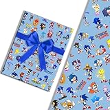 Wrapping Paper, 5 PACK Present Wrapping Paper 70x50cm Birthday Gitf Wrap Perfect for Birthday Party Kid gitfs