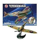 Airfix J6000 Quick Build Spitfire Aircraft Model Kit,Multi-colored,116 millimeters