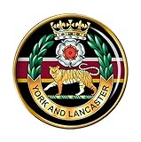 York and Lancaster Regiment, British Army Pin Badge
