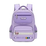Cusangel Backpack with Chest Strap for Girls School Bookbags,Kindergarten Elementary Middle School Lightweight Waterproof Multifunctional Large Capacity for Backpack
