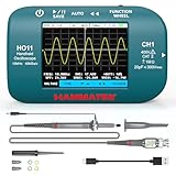 HANMATEK HO11 Handheld Digital Oscilloscope - 10MHz Bandwidth, 48MSa/s High-Precision Sampling, 2.8" TFT Display, USB Rechargeable, Advanced Trigger System, Portable for Fieldwork