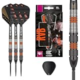 Target Darts Raymond Van Barneveld RVB 80 Black G2 23G 80% Tungsten Swiss Point Steel Tip Darts Set