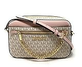 Michael Kors Jet Set Crossbody Vanilla Powder Blush