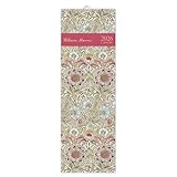 William Morris 2026 Slim Wall Calendar | Monthly Planner Featuring Classic Prints Like Strawberry Thief, Cray & Blackthorn