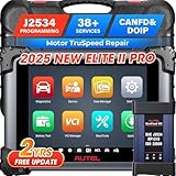 Autel MaxiSys Elite II Pro Scanner, 2 Years Free Update, New Version of MS909/ MS919/ Ultra, DoIP&CANFD, J2534 ECU Programming & Coding, 38+ Services