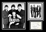 STUNNING QUALITY THE BEATLES SIGNED/AUTOGRAPHED PHOTO