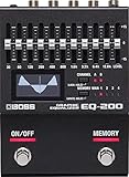 BOSS EQ-200 Programmable Graphic Equalizer, Dual 10-Band Eqs with Adjustable Range And Flexible Signal Flow And Pre/Post Fx Insert