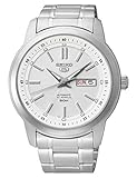 Seiko 5 Mens Analogue Automatic Watch with Stainless Steel Bracelet SNKM83K1
