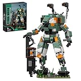 Millionspring Titan BT 7274 Mecha Robot Building Blocks Set, Titan Game Mecha Action Figures Toy, Suitable for Boys and Girls Aged 8+(528 Pcs)