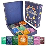 Pukka Herbs Premium Herbal Tea Selection Gift Set Box Ideal Gifts For Women & Men, Birthday, Anniversary & Self-Care Eco-Friendly Selection, 45 Tea Bags, 9 Delicious Flavours