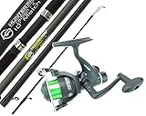 Float Match Fishing Rod & Reel Hunter Pro 10' Carbon Rod & HP40R Rear Drag Reel