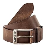 Levi's Men's NEW DUNCAN Belt, Brown (Dark Brown), 110