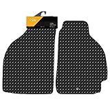 FSW - Tailored Mats - Fits TOYOTA Mr2 Mk1 1984-1989 - 5mm Extra Heavy Duty Rubber - Anti Slip Mat, Waterproof - 1 Clips - Hard Wearing - 2 Pc Floor Mats Only