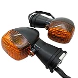 For kawasaki Ninja 500 500R EX500 GPZ500/S GPZ1100 ZZR600 ZR-7S Motorcycle Turn Signal Indicator Yellow Light 2PCS ABS Flashers