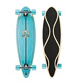 Osprey | Cruiser Longboard, 39inch Complete Skateboard, 7-PLY Canadian Maple Deck, For Kids Adults and Beginners Helix, Multiple Colours, 36 Inch