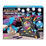 Merchant Ambassador Electronic Arcade Hover Shot Neon - Electronic Target Game Floating Targets, Action and Reflex Game for Children and Families, from 6 Years