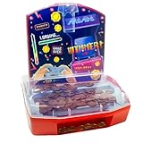 BONAFIDE Arcade Game with 150 Coins and Battery Operated Launcher, Guided Coin Operated Toy for Kids