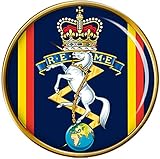 Giftshop UK Gold Royal Electrical and Mechanical Engineers Pin Badge