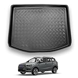 NOMAD Ford Kuga (2013-2020) Boot Liner [Models with Space Saver Spare Wheel or Tyre Repair Kit] Tailored Mat Protector Non Slip Waterproof Raised Edges Compatible Custom Accessory Dog & Pet Friendly