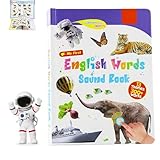 First English Words Sound Book, My First English Sound Toy – 470+ Words, 21 Themes, Fun Word Game , Juguete Educativo for Educational Language, Alphabet Sound Book, Speak and Spell (B)