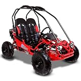 FunBikes Shark GT50 212cc Red Mini Off-Road Buggy – Electric Start, 4-Point Harness, Adjustable Suspension