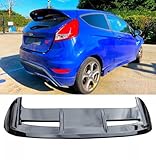 Auto Perfectionists UK Rear Roof Spoiler Wing Compatible With Ford Fiesta ST Look Style MK7 MK7.5 2012-2019 ABS Gloss Black