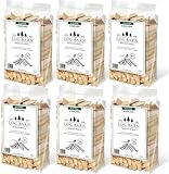 Log Barn Kiln-Dried Kindling Wood for Wood Burner – approx. 13kg (6 x 15l Bags) | Bumper Pack Kindling Sticks for Log Burners, Fire Pits, Pizza Ovens & Open Fires - Ideal for Home & Commercial Use.