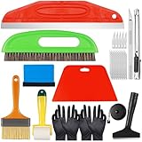 Ysimple 13PC Wallpaper Tools, Multi-Function Wallpaper Smoothing Tool with Wallpaper Paste Brush, Squeegee, Seam Roller, Trimming Tool, Wallpapering Kit for Adhesive Contact, Paper, Window Film, Vinyl