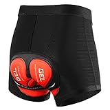 Aomiun Men Cycling Shorts 3D Padded Breathable Quick Dry Anti Slip Cycle Underwear S/M/L/XL/XXL